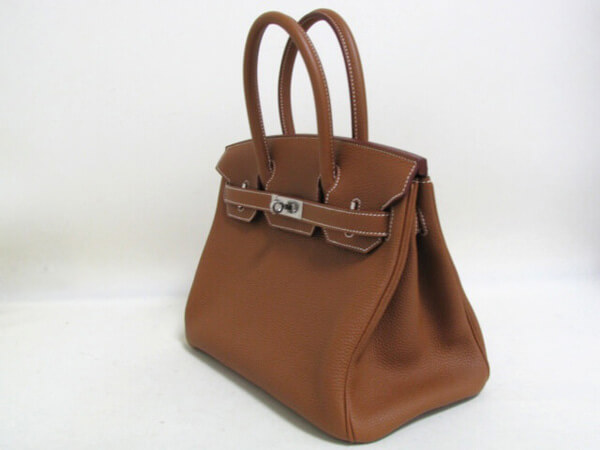 エルメス バーキン30/ハンドバッグ(トゴ/ゴールド/シルバー金具)